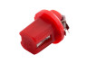 Світлодіодна авто лампа T5-B8.5-1smd-5050 червоний 24V LEDUA