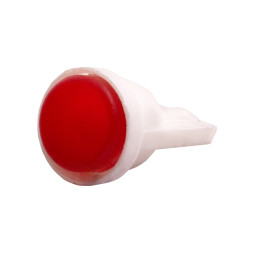 Світлодіодна авто лампа T10-COB червоний 24V LEDUA