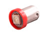 Світлодіодна авто лампа BA9S-5050-1smd червоний 24V LEDUA
