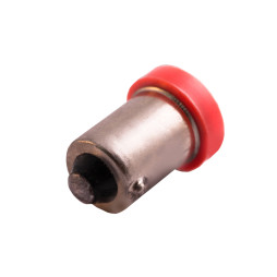 Світлодіодна авто лампа BA9S-5050-1smd червоний 24V LEDUA