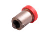 Світлодіодна авто лампа BA9S-5050-1smd червоний 24V LEDUA