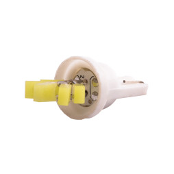 Светодиодная автолампа T10 W5W 12В 5led белый