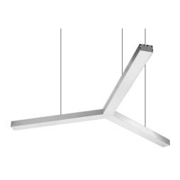 Светильник светодиодный подвесной LEDUA Y-образный 220В 86Вт 5400Лм 6000К (3х500)