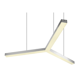 Светильник светодиодный подвесной LEDUA Y-образный 220В 86Вт 5400Лм 4000К (3х500)