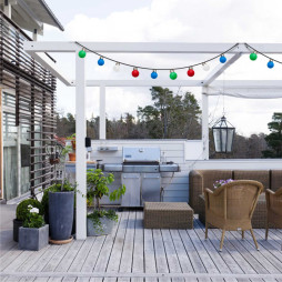 Вулична гірлянда Белт-лайт CL50-8 білий