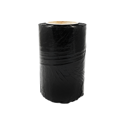 Стретч плівка 0,525*125*20 четвертинка чорна 400г