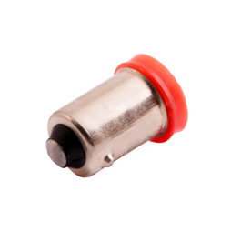 Світлодіодна авто лампа BA9S-7020-3SMD червоний 12V LEDUA