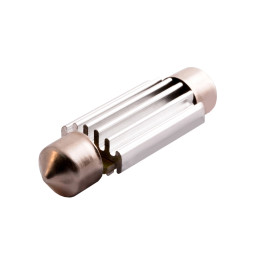 Світлодіодна авто лампа S85-39mm-20smd 12V 4014 обманка білий LEDUA