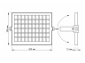 Прожектор светодиодный Videx VL-FSO-205-S с солнечной панелью 20 W 600 Lm 5000 K