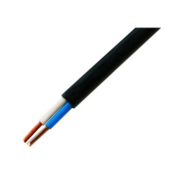 Провід ШВВП 2х0,5 чорний мідь Вінниця (упаковка 100м)