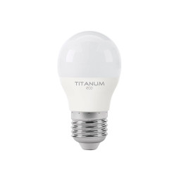 Світлодіодна лампа G45 6W E27 4100K 220V (TLG4506274) TITANUM RED