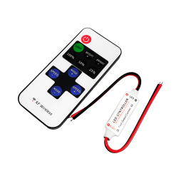 Диммер для светодиодной ленты mini 6A радио 11 кнопок 1 канал