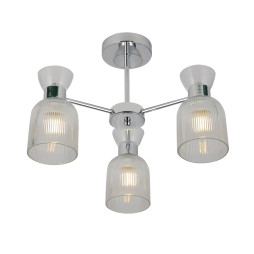 Накладний світильник Ardero BL1630-3 SHARLOTT під лампу хром