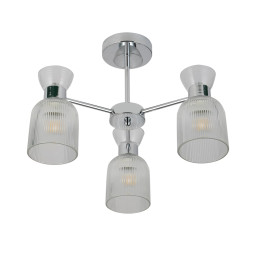 Накладний світильник Ardero BL1630-3 SHARLOTT під лампу хром