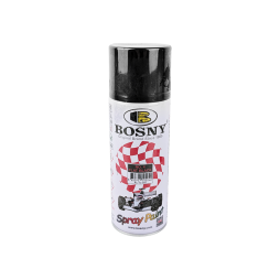 Краска аерозольна "Bosny" 400ml 4 чорний матовий