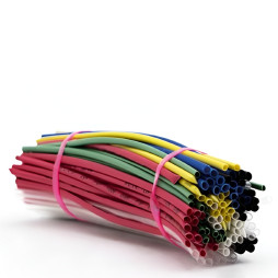 Набор термоусадочных трубок в упаковке 10 см LEMANSO коэффициент усадки 2:1 / LMA252