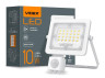 Прожектор светодиодный VIDEX F2e (VL-F2e105W-S) с датчиком движения и освещенности 10W 5000K 220V IP65
