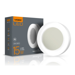 Светильник светодиодный VIDEX VL-BHFR-155 ART 15W 5000K IP65 круглый
