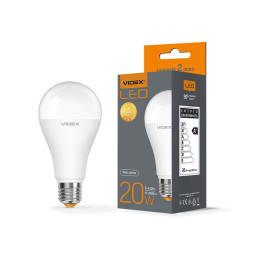 Світлодіодна лампа A65e 20W E27 4100K 220V (VL-A65e-20274) VIDEX