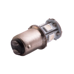 Світлодіодна авто лампа T25-5050-8SMD 1157 зелений 24V LEDUA