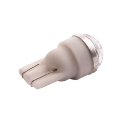 Світлодіодна авто лампа T10 with lens білий 12V LEDUA