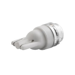 Світлодіодна авто лампа T10 with lens L білий 12V LEDUA