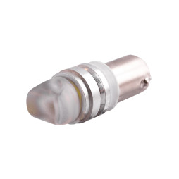 Світлодіодна авто лампа BA9S плоский білий 12V LEDUA