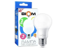 Світлодіодна лампа A60 10W E27 6500K 175-260V матова ВТ-610 Biom
