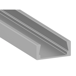 Профиль алюминиевый анодированный LEDUA АЛ-59 + рассеиватель для LED ленты накладной 2 м