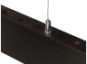 Світильник світлодіодний підвісний лінійний FOREST-36W 220V 4000K 120см бук - чорний AVATON
