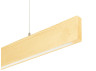 Світильник світлодіодний підвісний лінійний FOREST-36W 220V 4000K 120см бук - сонома AVATON