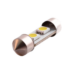 Светодиодная автолампа C5W SV8.5 12В 36мм SMD5050-2led белый