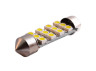 Світлодіодна авто лампа S85-41mm-12smd 1206 білий 12V LEDUA