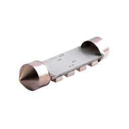 Світлодіодна авто лампа S85-41mm-12smd 1206 білий 12V LEDUA