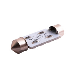 Світлодіодна авто лампа S85-41mm-16smd 1206 білий 12V LEDUA