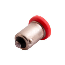 Світлодіодна авто лампа BA9S-1206-8smd червоний 12V LEDUA