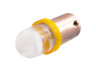 Світлодіодна авто лампа BA9S-1pc-круглий LED жовтий 12V LEDUA