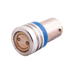 Світлодіодна авто лампа BA9S-1W high power LED синій 12V LEDUA