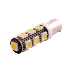 Світлодіодна авто лампа BA9S-5050-13smd білий 12V LEDUA