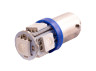 Світлодіодна авто лампа BA9S-5050-5smd синій 12V LEDUA