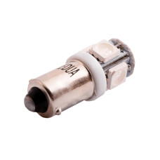 Світлодіодна авто лампа BA9S-5050-5smd зелений 12V LEDUA