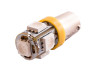 Світлодіодна авто лампа BA9S-5050-5smd жовтий 12V LEDUA