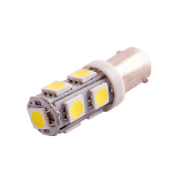 Світлодіодна авто лампа BA9S-5050-9smd білий 12V LEDUA
