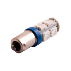 Світлодіодна авто лампа BA9S-5050-9smd синій 12V LEDUA