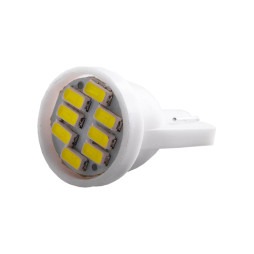 Світлодіодна авто лампа T10-1206-8smd білий 12V LEDUA