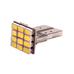 Світлодіодна авто лампа T10-1206-12smd білий 12V LEDUA