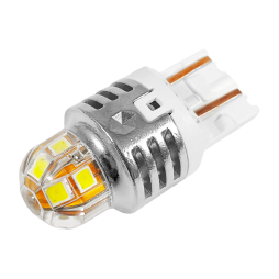 Светодиодная автолампа LEDUA T20 W21/5W (7443) 10-50В SMD3030-12led белый