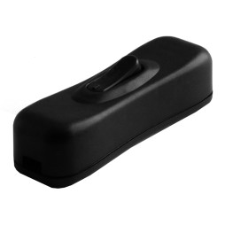 Выключатель для бра 2А черный (KCD5-304)