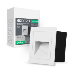 Архітектурний світлодіодний накладний світильник Ardero DH1010ARD 3Вт 3000K білий