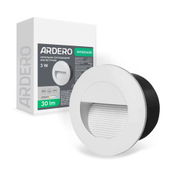 Архітектурний світлодіодний накладний світильник Ardero DH1020ARD 3Вт 3000K білий